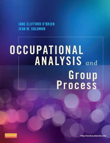 Occupational Analysis and Group Process - Paperback