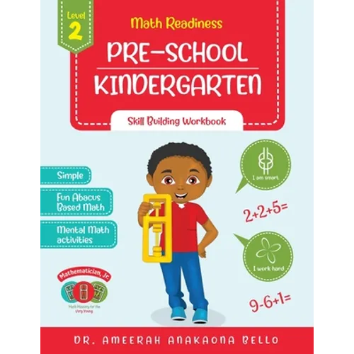 Math Readiness PRE-SCHOOL KINDERGARTEN II: Skill Building Workbook - Paperback