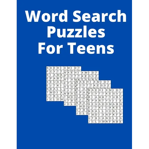 Word Search Puzzles For Teens: And for adults - Paperback