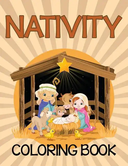 Nativity Coloring Book (Bible Edition) - Paperback
