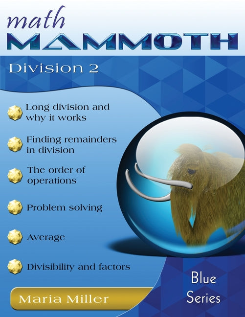 Math Mammoth Division 2 - Paperback