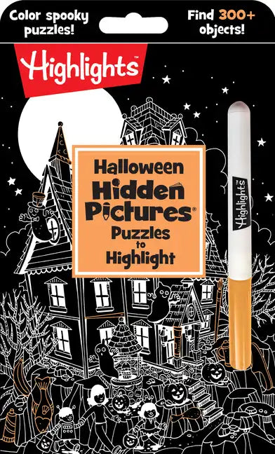 Halloween Hidden Pictures Puzzles to Highlight: Halloween Coloring & Activity Book with Over 300 Hidden Objects to Find - Paperback