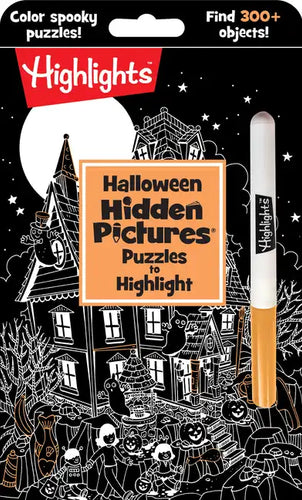 Halloween Hidden Pictures Puzzles to Highlight: Halloween Coloring & Activity Book with Over 300 Hidden Objects to Find - Paperback