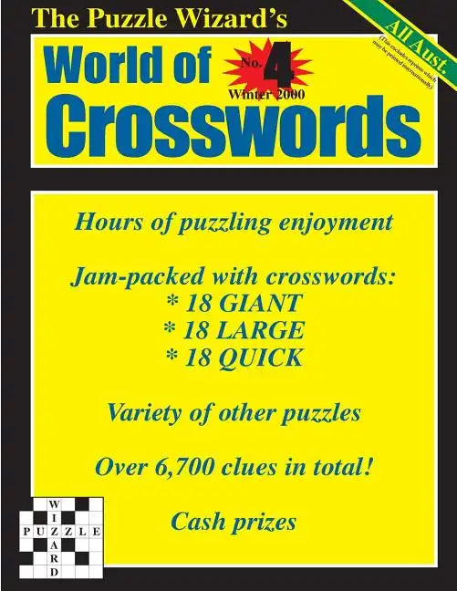World of Crosswords No. 4 - Paperback