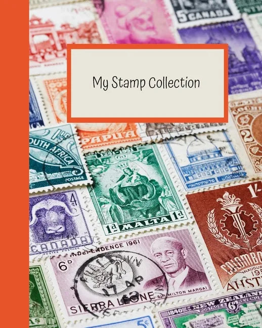 My Stamp Collection: Stamp Collecting Album for Kids - Paperback