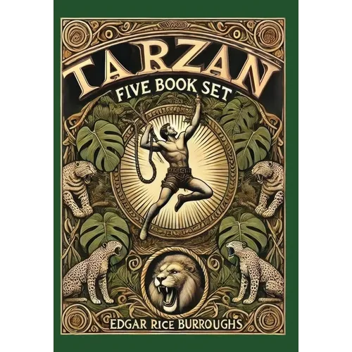 Tarzan 5 Book Set (Collector's Edition) (Laminated Hardback with Jacket): Tarzan of the Apes, The Return of Tarzan, The Beasts of Tarzan, The Son of T - Hardcover