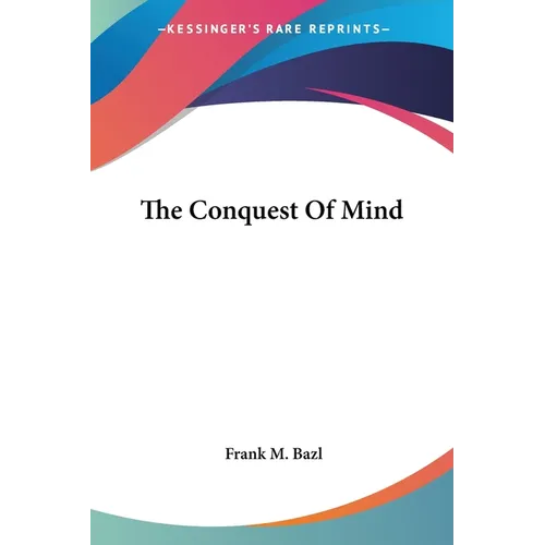 The Conquest Of Mind - Paperback