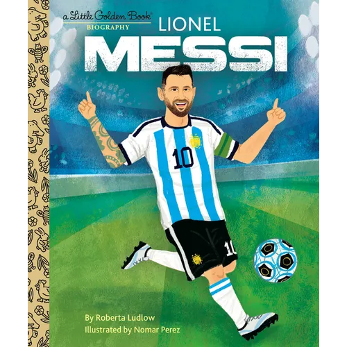 Lionel Messi a Little Golden Book Biography - Hardcover
