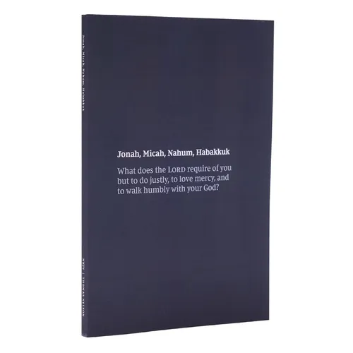 NKJV Bible Journal - Jonah, Micah, Nahum, Habakkuk: Holy Bible, New King James Version - Paperback
