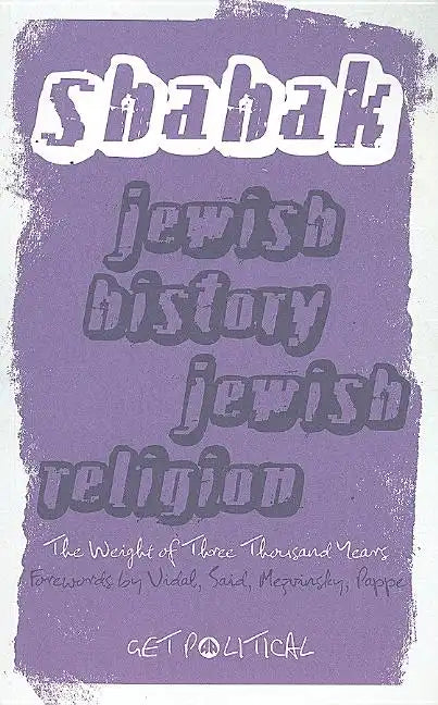Jewish History, Jewish Religion: The Weight Of Three Thousand Years - Paperback