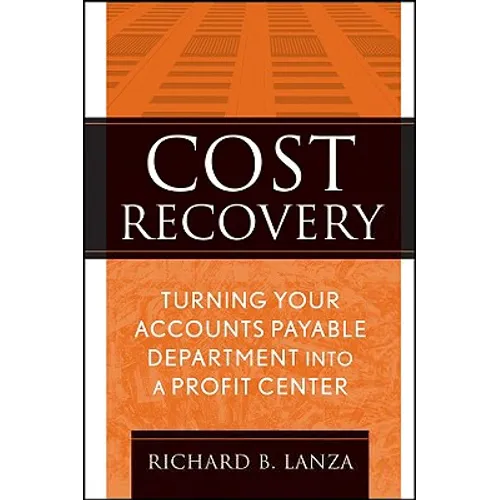 Cost Recovery - Hardcover