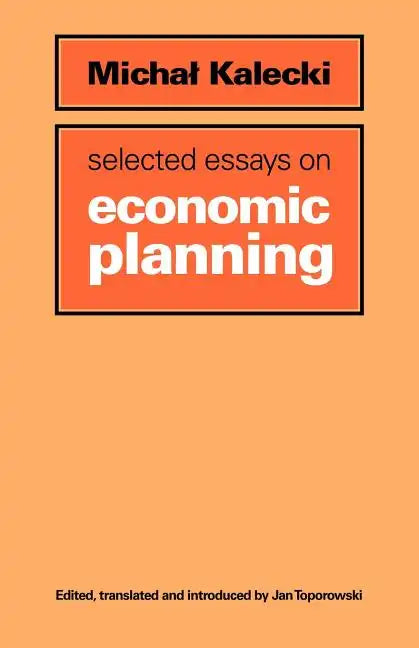 Selected Essays on Economic Planning - Paperback