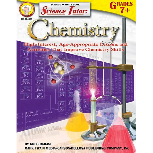 Science Tutor: Chemistry, Grades 7 - 12 - Paperback