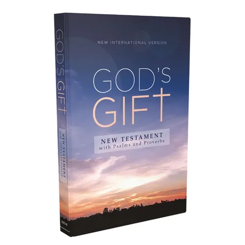 Niv, God's Gift New Testament with Psalms and Proverbs, Pocket-Sized, Paperback, Comfort Print - Paperback