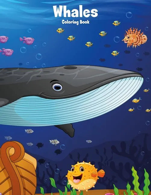 Whales Coloring Book 1 - Paperback