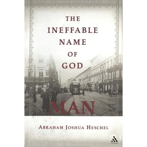 The Ineffable Name of God: Man: Poems in Yiddish and English - Paperback