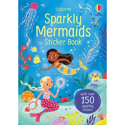 Sparkly Mermaids Sticker Book - Paperback