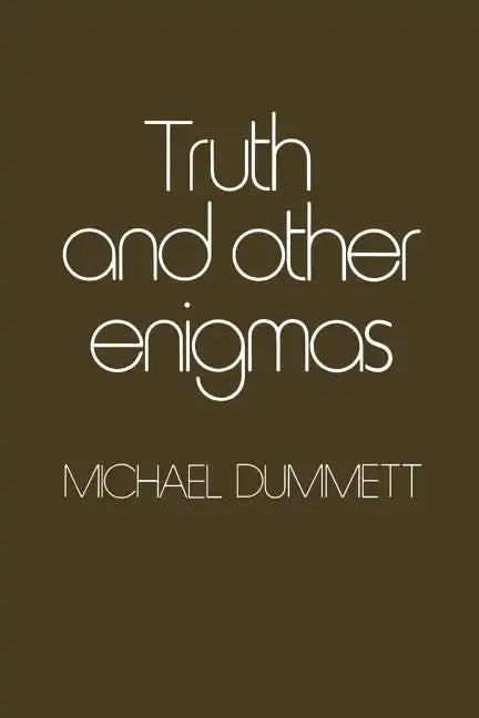 Truth and Other Enigmas - Paperback