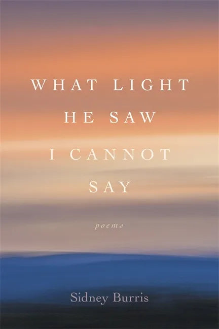 What Light He Saw I Cannot Say: Poems - Paperback