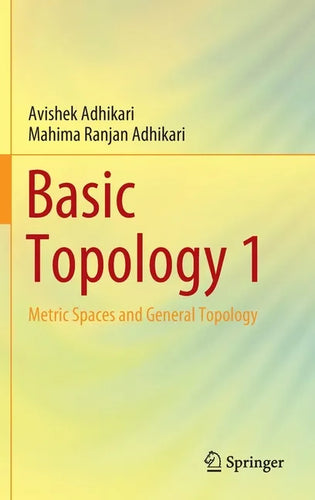 Basic Topology 1: Metric Spaces and General Topology - Hardcover