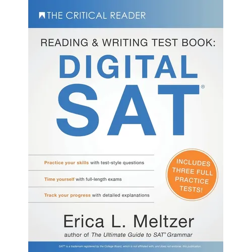 Reading & Writing Test Book: Digital SAT(R) - Paperback