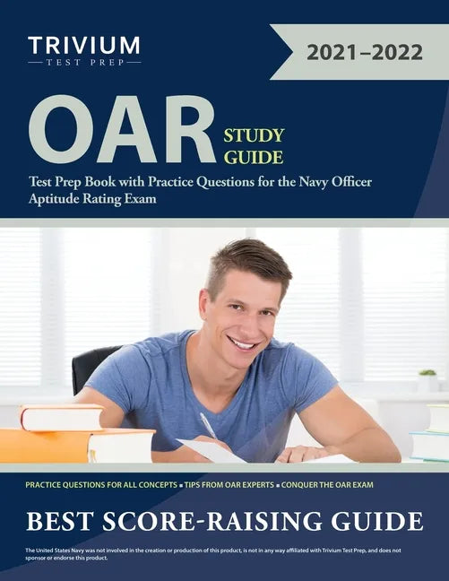 OAR Study Guide: Test Prep Book with Practice Questions for the Navy Officer Aptitude Rating Exam - Paperback