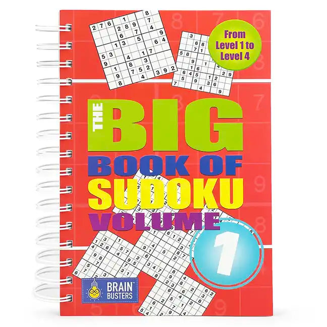The Big Book of Sudoku Red - Spiral