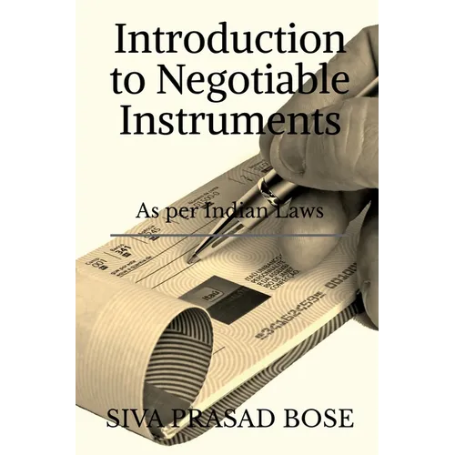 Introduction to Negotiable Instruments - Paperback