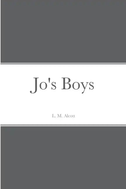 Jo's Boys - Paperback