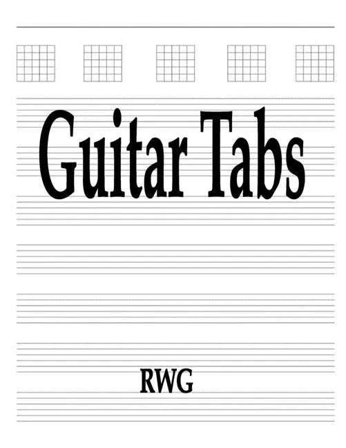 Guitar Tabs: 150 Pages 8.5
