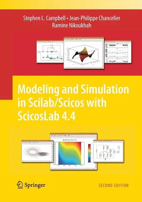 Modeling and Simulation in Scilab/Scicos with Scicoslab 4.4 - Paperback