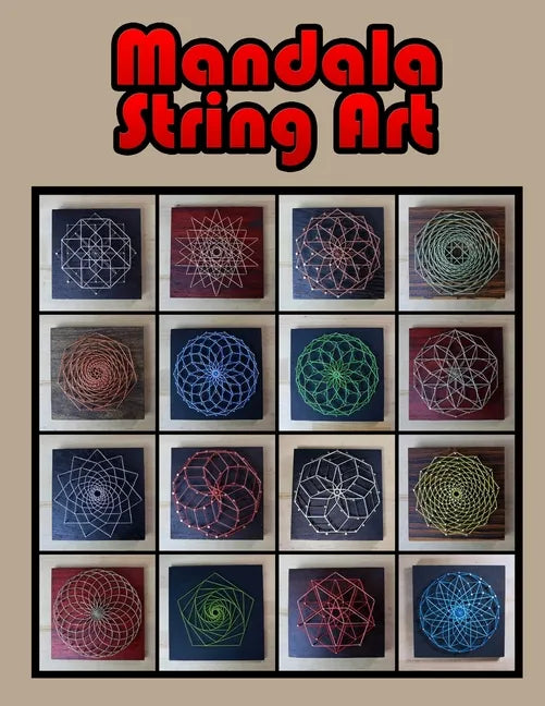 Mandala String Art - Paperback