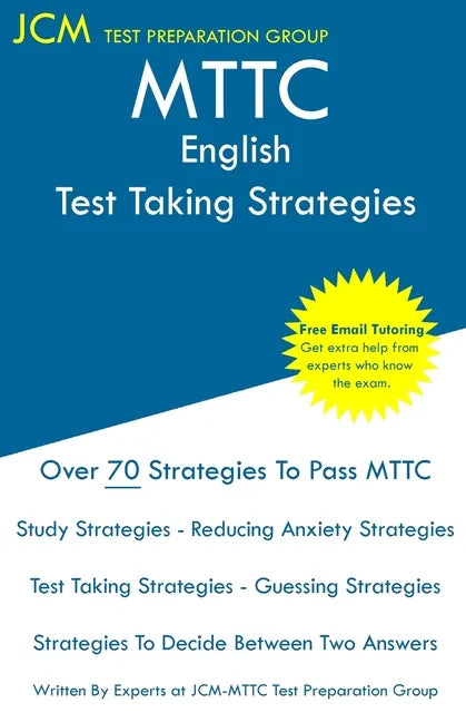 MTTC English - Test Taking Strategies - Paperback