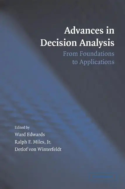 Advances in Decision Analysis - Hardcover