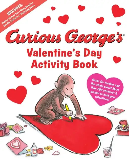 Curious George's Valentine's Day Activity Book - Paperback