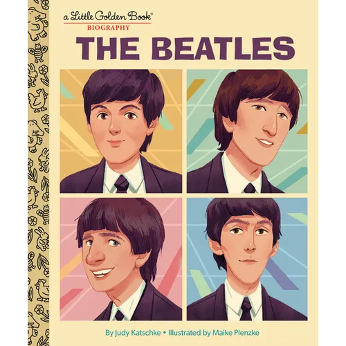 The Beatles: A Little Golden Book Biography - Hardcover