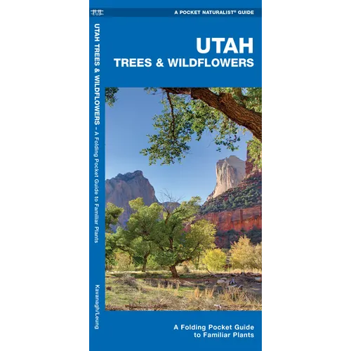Utah Trees & Wildflowers: A Folding Pocket Guide to Familiar Plants - Paperback