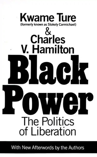 Black Power: Politics of Liberation in America - Paperback