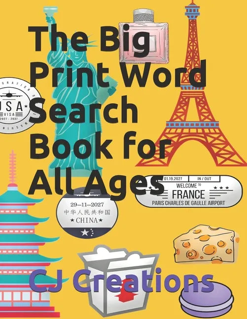 The Big Print Word Search Book for All Ages - Paperback