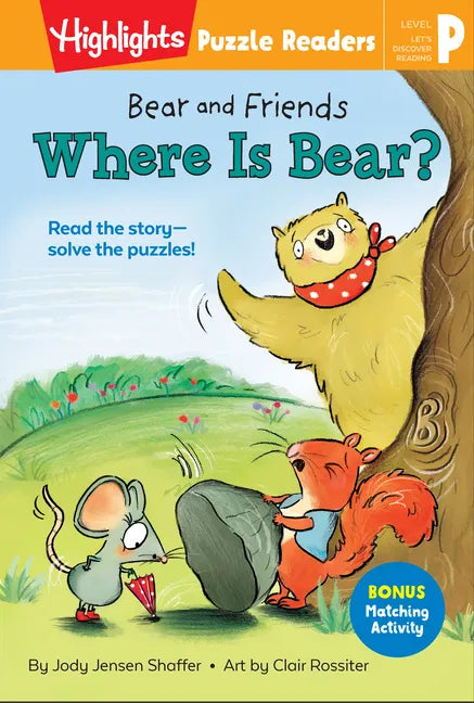 Bear and Friends: Where Is Bear? - Paperback