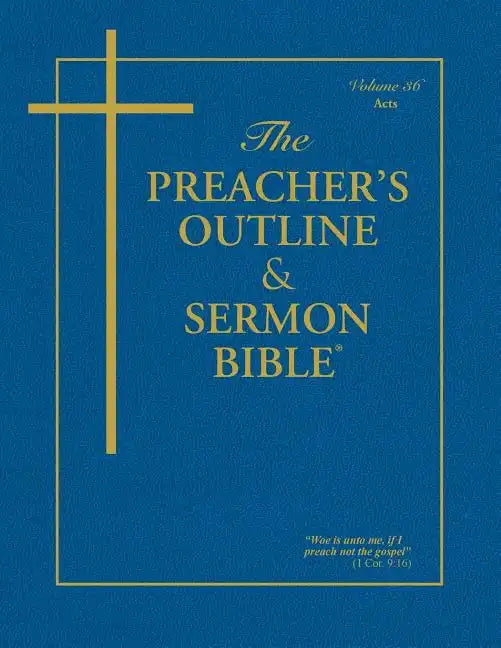 Preacher's Outline & Sermon Bible-KJV-Acts - Paperback