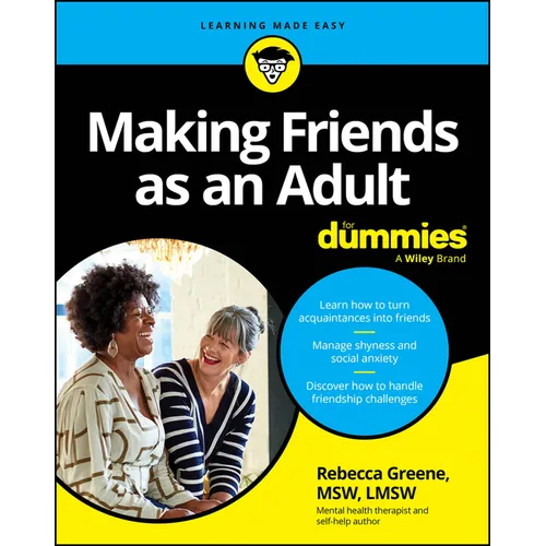 Making Friends as an Adult for Dummies - Paperback