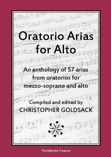 Oratorio Arias for Alto: An anthology of 57 arias from oratorios for alto - Paperback
