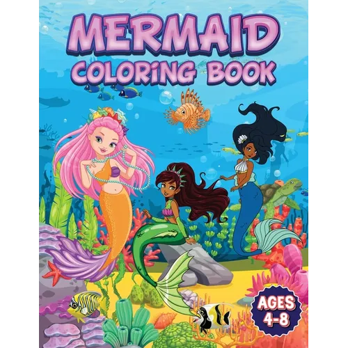 Mermaid Coloring Book - Paperback