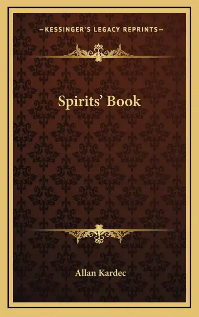 Spirits' Book - Hardcover