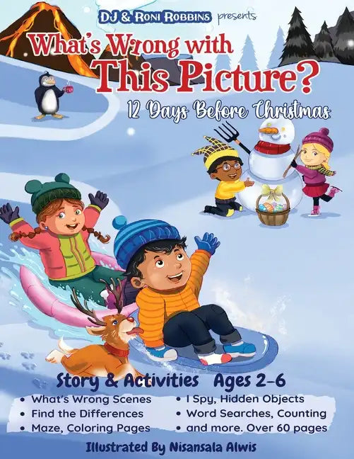 What's Wrong with This Picture? 12 Days Before Christmas - Paperback
