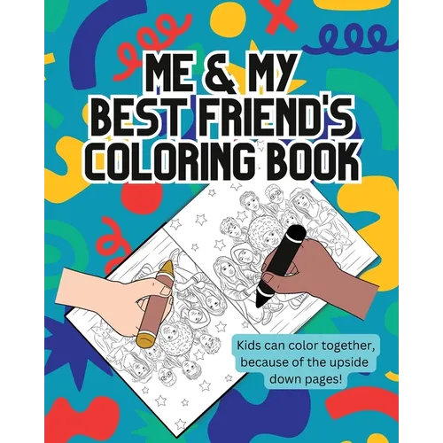 Me and My Best Friend's Coloring Book - Paperback