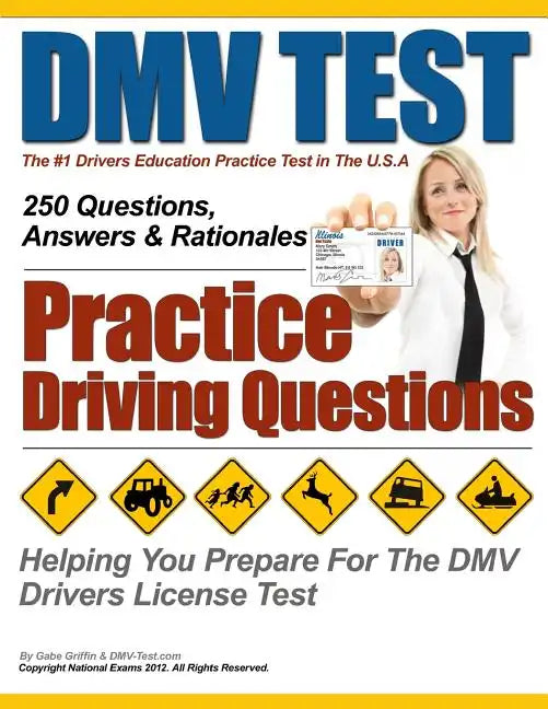 DMV Test Practice Driving Questions - Paperback