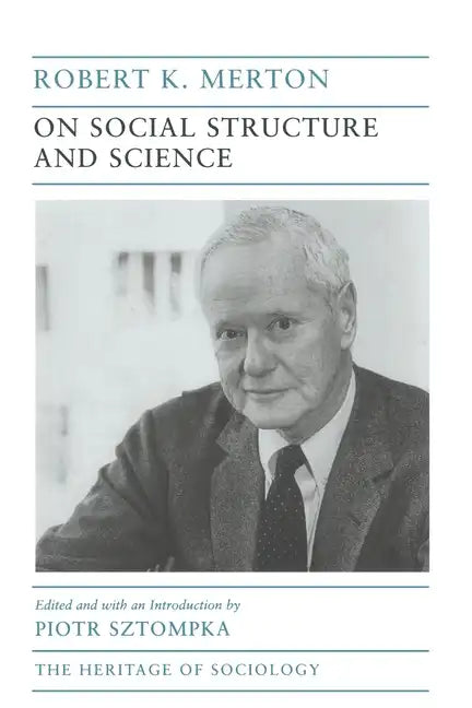 On Social Structure and Science - Paperback