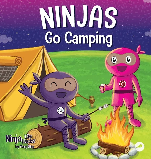 Ninjas Go Camping: A Rhyming Children's Book About Camping - Hardcover